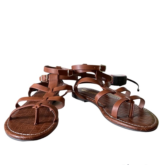 Unr8ed Surenity Strappy Sandals Brown Size 8 - Picture 5 of 12